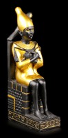 Osiris Figur sitzend