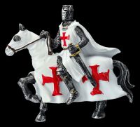 Knight Magnets Set of 12 - Crusader white