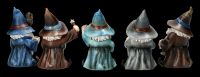 Funny Wizard Figurines - Set of 5