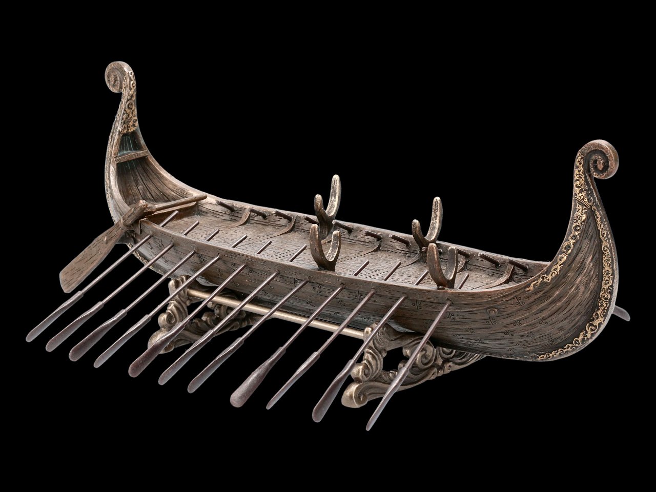 Historic Viking Ship Ornament