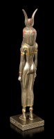 Ägyptische Figur - Totengöttin Isis - bronziert