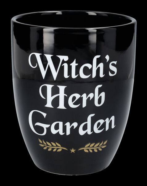 Plant Pot Gothic - Witch's Herb Garden