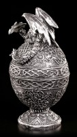 Drachen Schatulle - Verziertes Ei