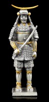 Japanischer Samurai Krieger mit Schwert - Zinn Figur