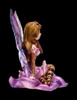 Fairy Figurine - Mini Fairy on Lotus Flower