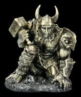 Thor Figur mit Hammer Mjolnir