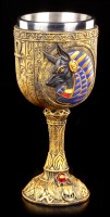 Kelch - Ägyptischer Gott Anubis