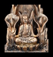 Backflow Incense Burner - Buddha with Lotus