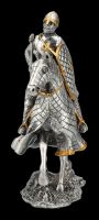 Pewter Figurine - Knight with Horse and Lance