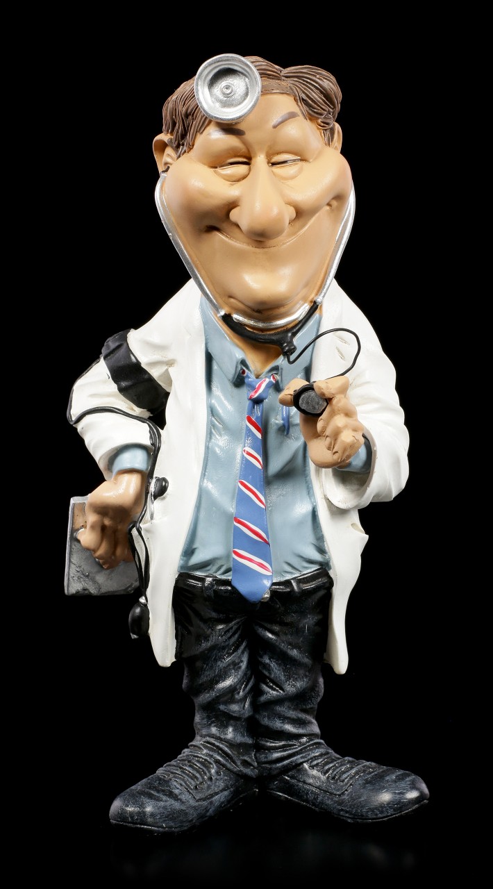 Funny Job Figur - Arzt mit Stethoskop