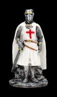 Knight Figurines - Crusader Set of 12 colored 4,5 cm
