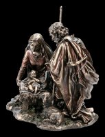 Krippen Figur - Jesus Geburt mit Maria und Josef