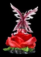 Fairy Land Figurine - Fairy on a Rose