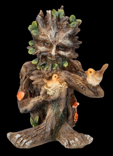 Tree Ent Figurine - Adair with Birds