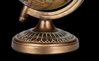 Globus Mediterran - Kunstleder bronziertes Metall