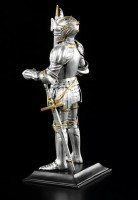 Knight Figurine with Halberd and Sword