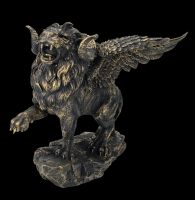 Chimera Figurine - Lion with Horns and Wings