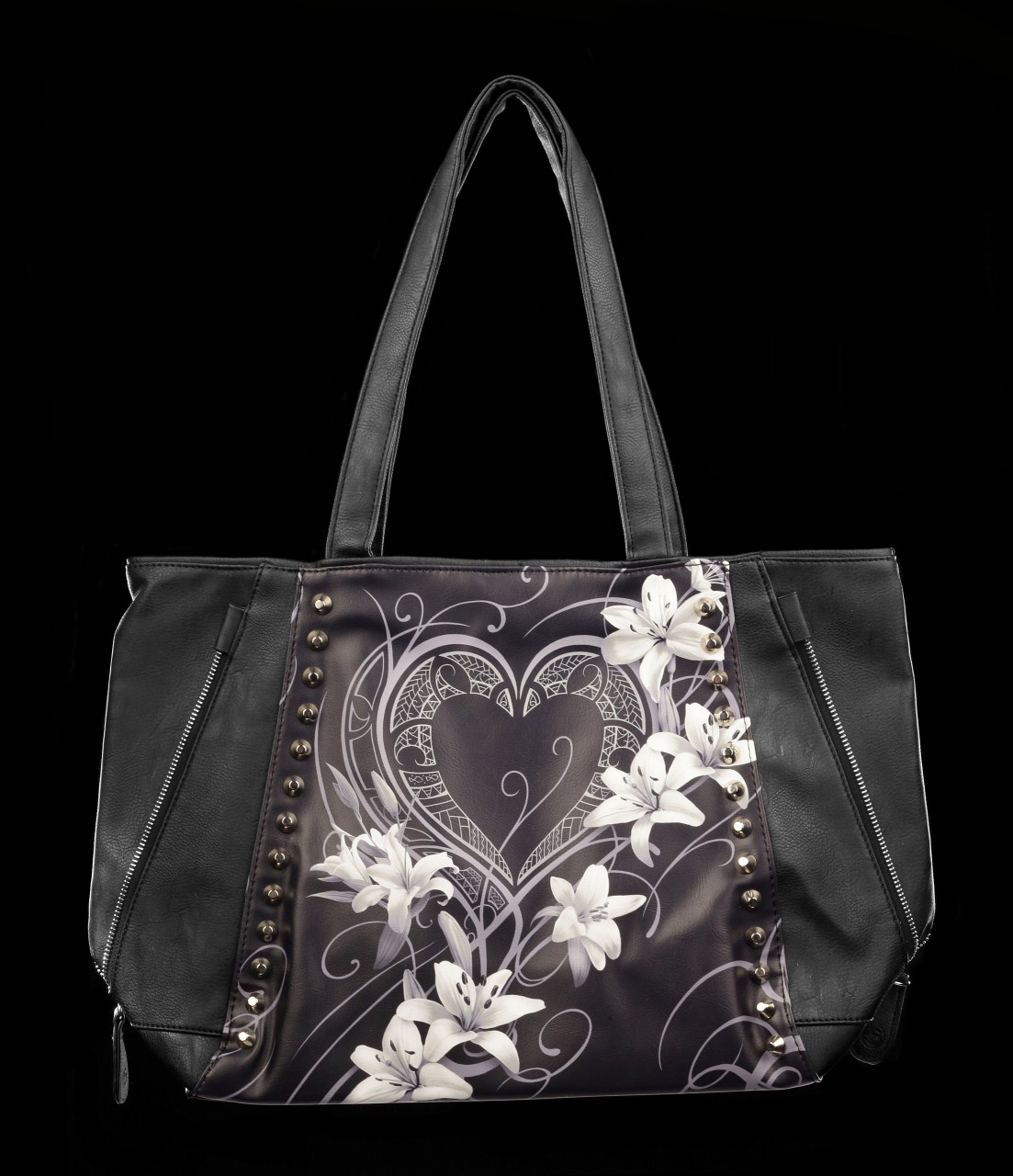 Faux Leather Bag - Pure of Heart