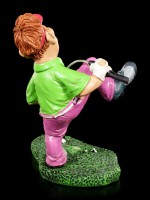 Golf Player Figurine breaks his Club - Aaarrrg