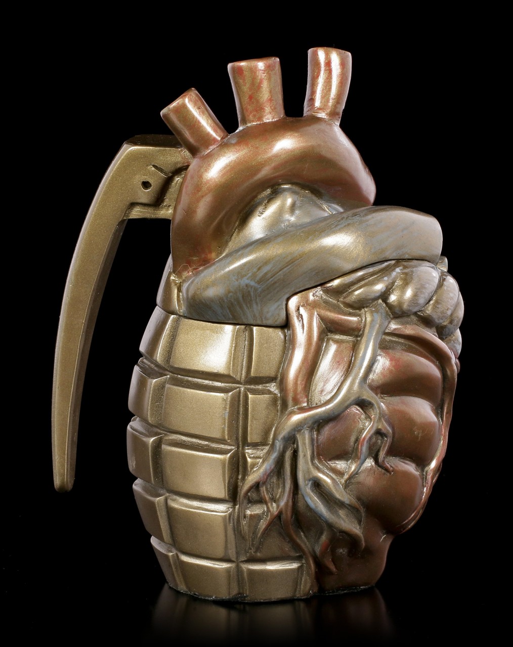 Steampunk Heart Grenade Box 