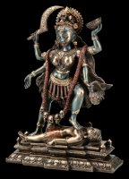 Kali Figur tanzt auf Shiva