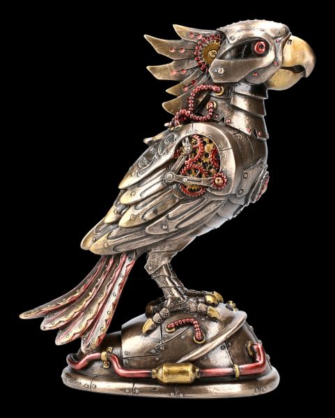 Steampunk Figur - Papagei