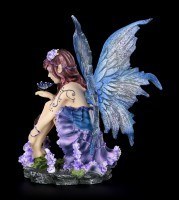 Fairy Figurine - Azure admires Butterfly
