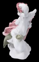 Angel Figurine - Putto with big Rose