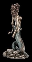 Medusa Figur mit Schlangen Bogen