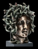 Medusa&#39;s Kopf auf Monolith