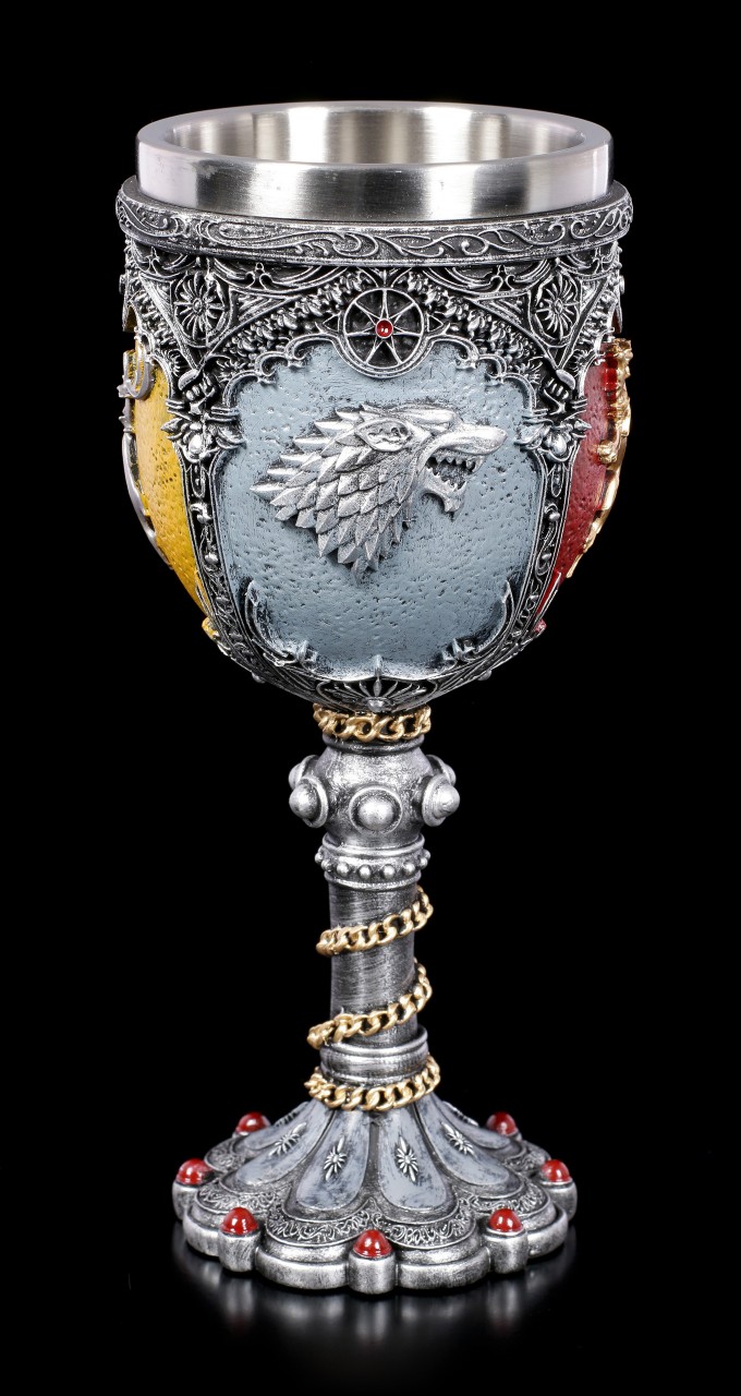 Game of Thrones Goblet - Sigil of the Great Houses