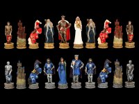 König Arthus SageTafelrunde Schachfiguren Set Veronese Ritter 6,5-8 cm 