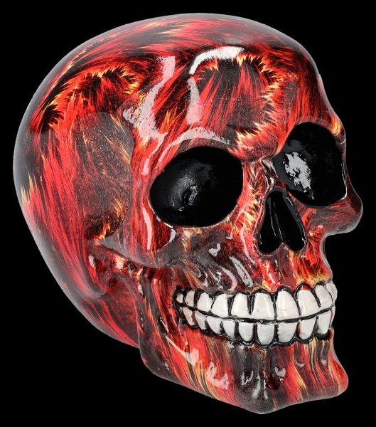 Skull Figurine - Hellfire