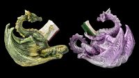 Dragon Figurines Coloured Set of 2 - Read Stories
