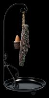 Backflow Incense Burner - Greenman Tree Spirit