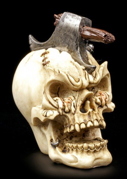 Skull with Hatchet