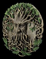 Wall Plaque Greenman - Magic Forest