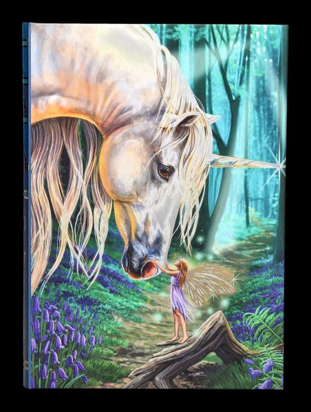 Notizbuch Einhorn mit Elfe - Fairy Whispers