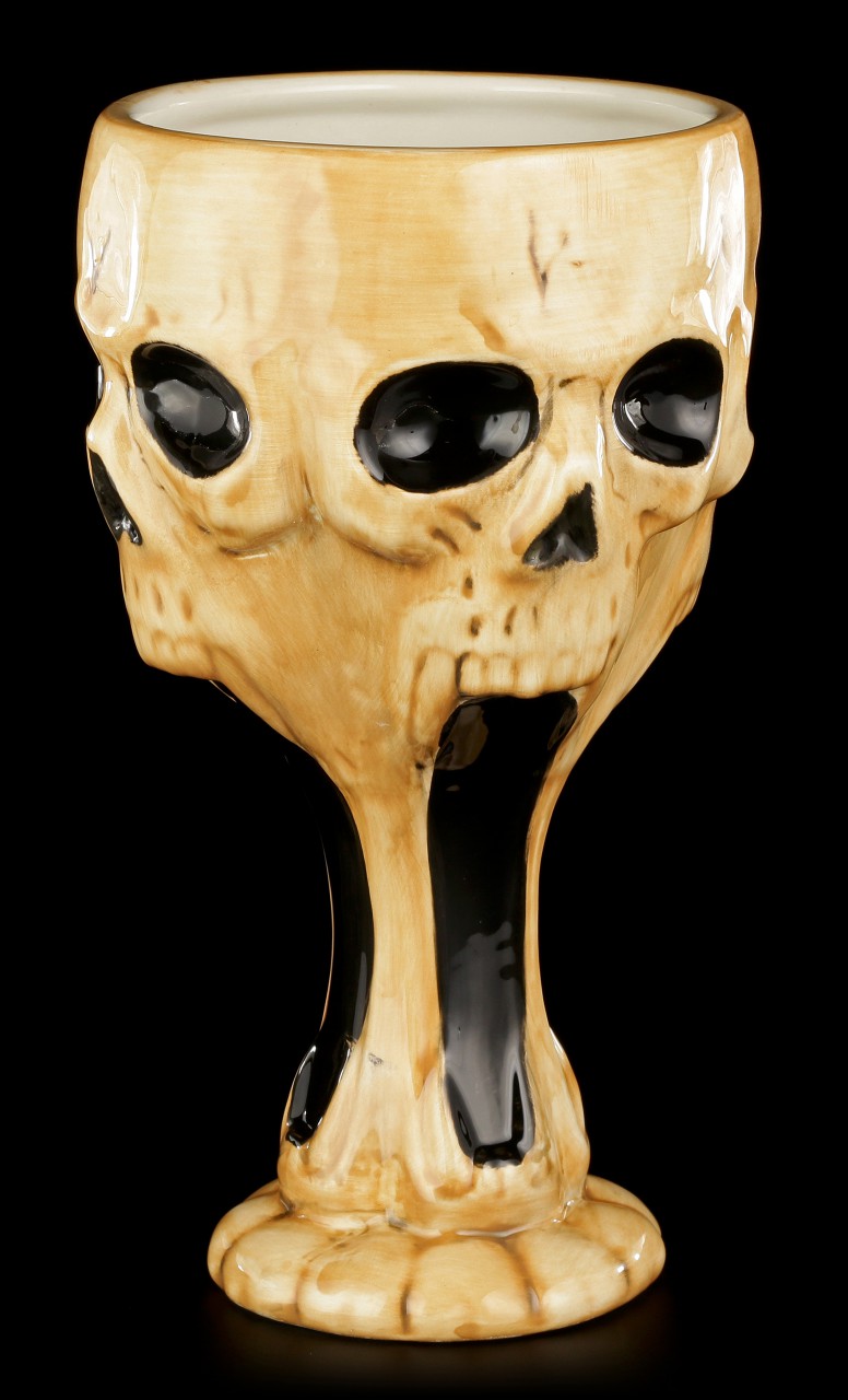 Skull Goblet - Slack Jaw - Ceramic
