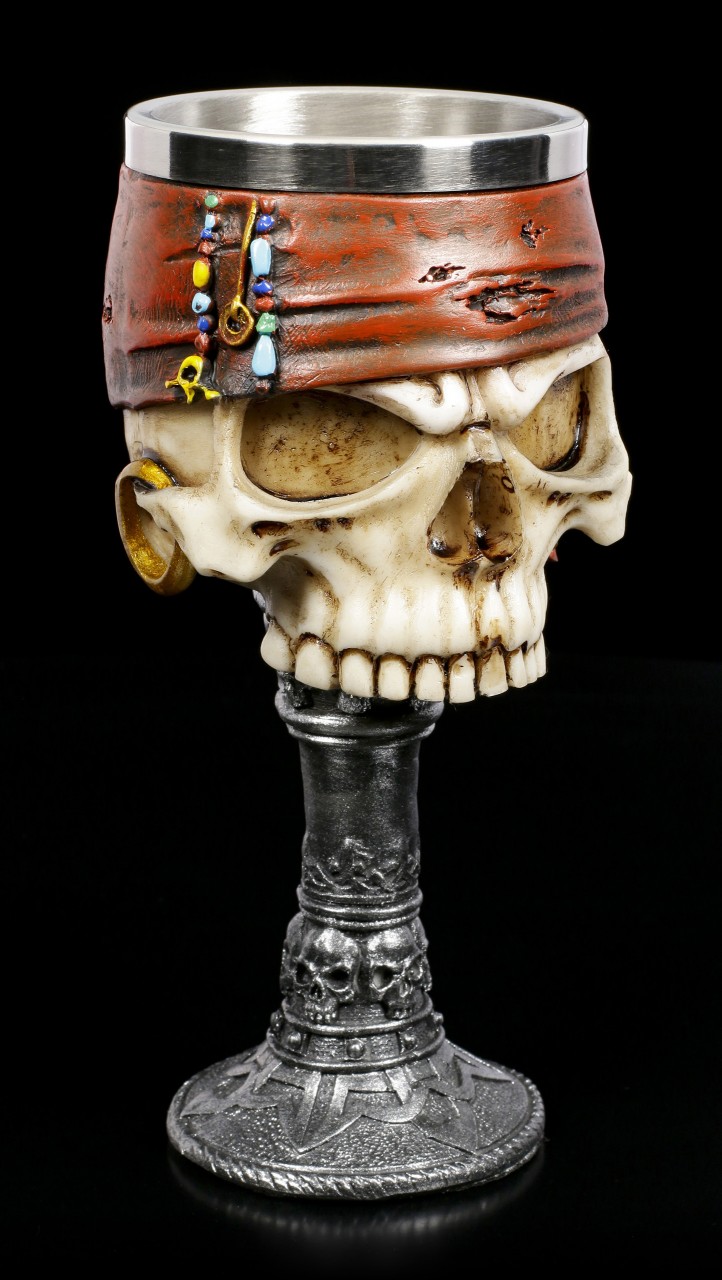 Skull Goblet - Pirate Dead Man's Drink