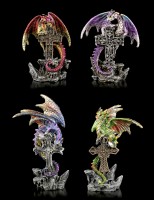 Dragon Figurines Set of 4 - Grave Servant
