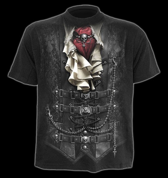 T-Shirt Gothic - Waisted