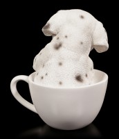 Dog Figurine - Dalmatian Teacup Pup