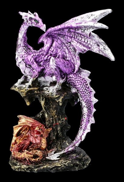 Purple Dragon Figurine - Hatchlings Protection 
