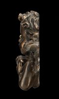 Wall Decoration - Puttos with Heart bronzed
