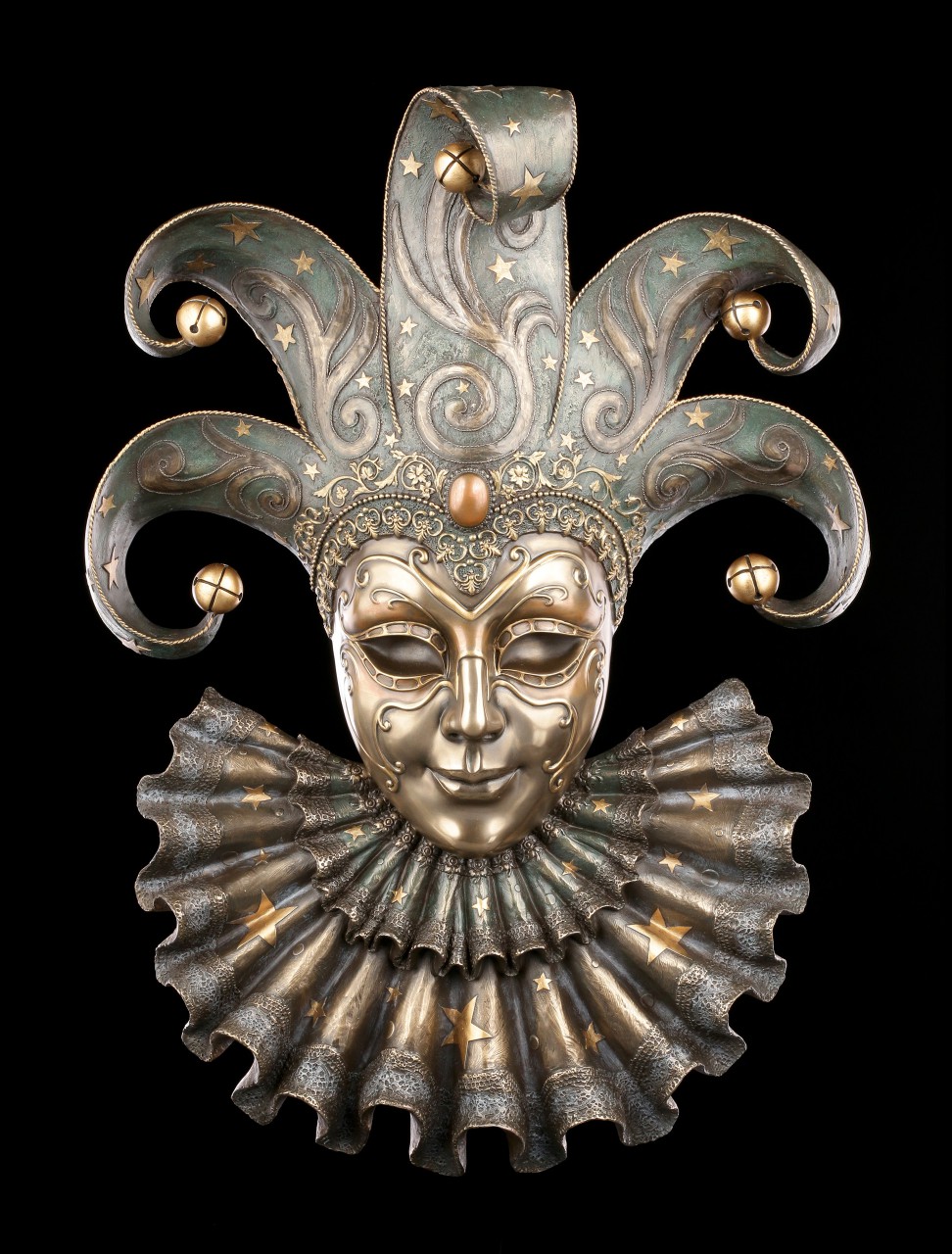 Große Venezianische Maske - Harlekin