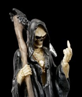Reaper Figur zeigt Mittelfinger - Death Wish