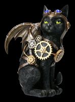 Katzen Figur - Steampunk Feline Flight
