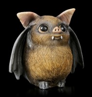 Three wise Bat Figurines - No Evil