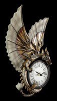 Steampunk Wall Clock - Clockwork Dragon